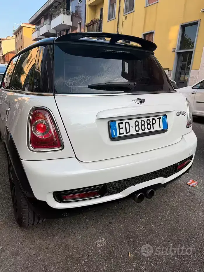 Usata Mini Cooper S 184 CV (135 kW) 2010 Bianco Utilitaria