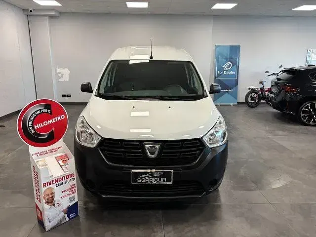 Usata Dacia Dokker 109 CV (80 kW) 2021 Bianco Monovolume