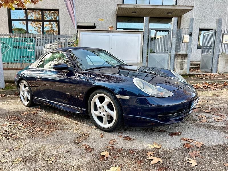 Blu Usata 1999 Porsche 911 Carrera Cabriolet Cabrio | 39.500 € (Cara) - Immagine 1/4