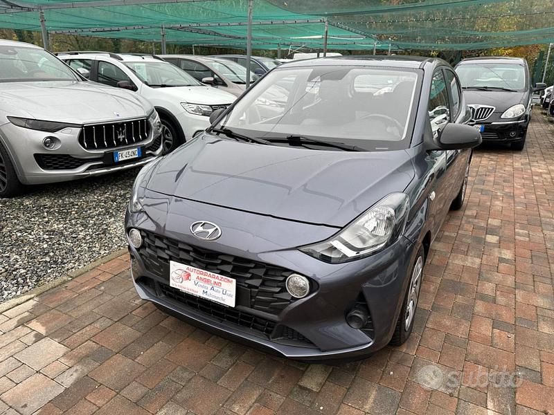Usata Hyundai i10 Prime 67 CV (49 kW) 2022 Grigio Utilitaria