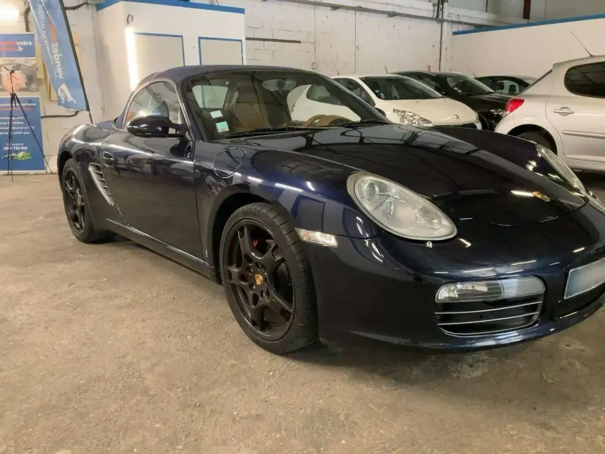 Usata Porsche Boxster 280 CV (205 kW) 2005 Blu/azzurro Cabrio