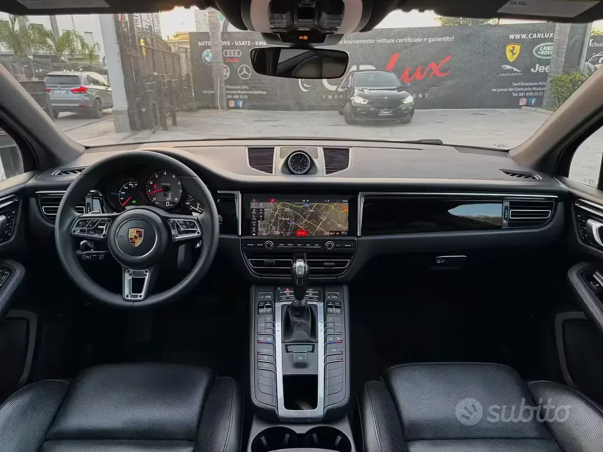 Usata Porsche Macan Turbo Sport 354 CV (260 kW) 2019 Nero SUV