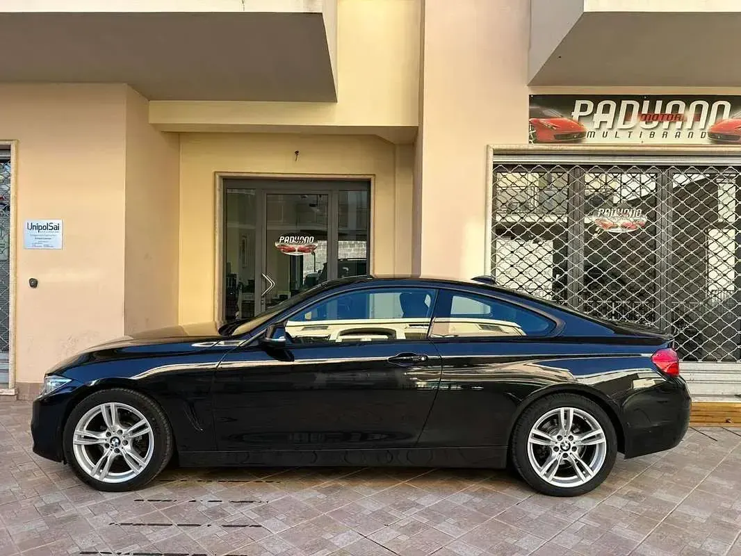 Usata BMW 420 Coupé Sport Line 190 CV (139 kW) 2015 Nero Coupé