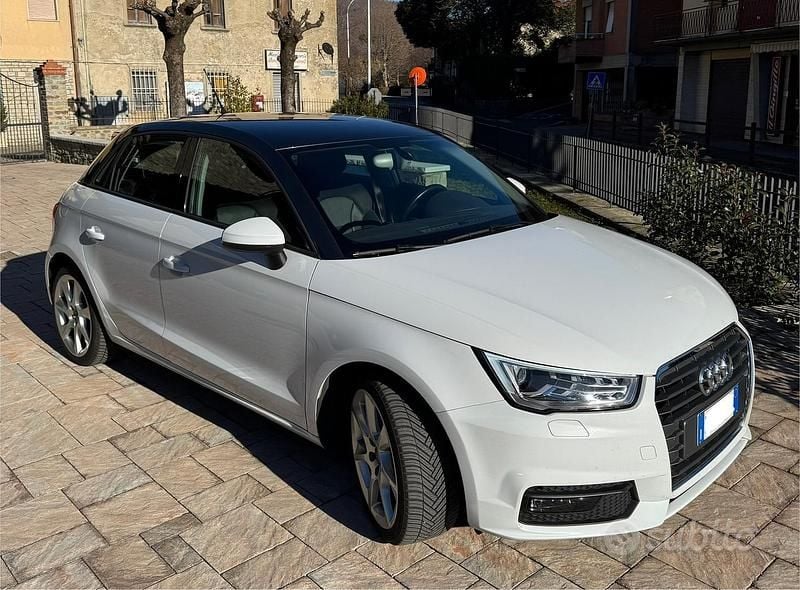 Usata Audi A1 Sportback 90 CV (66 kW) 2015 Bianco Utilitaria