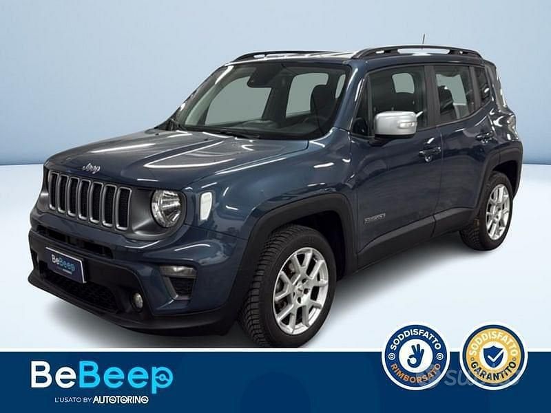 Blu metallizzato Usata 2022 Jeep Renegade Limited SUV | 15.500 € (Buon prezzo) - Immagine 1/3