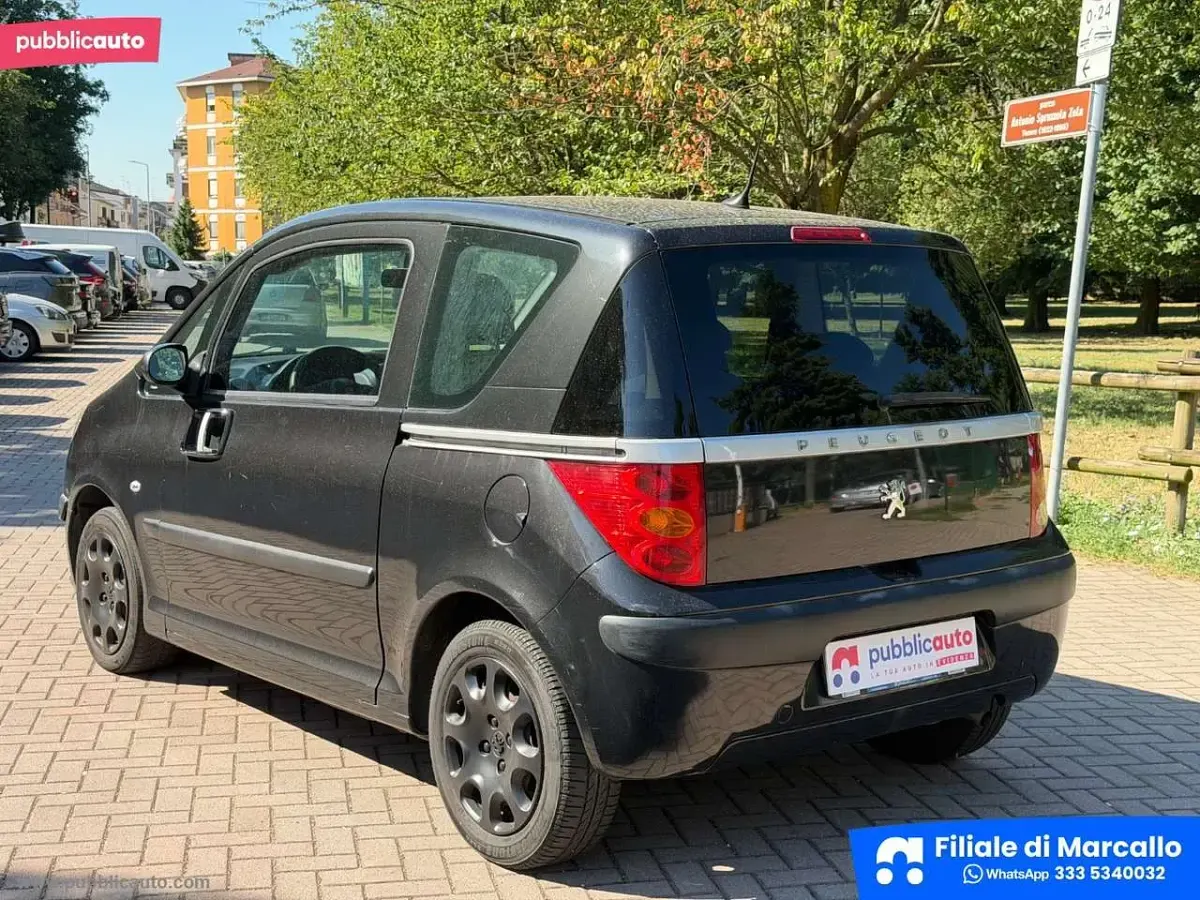 Usata Peugeot 1007 73 CV (53 kW) 2008 Nero Monovolume