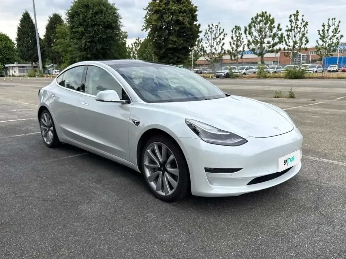 Usata Tesla Model 3 350 kW (476 CV) 2020 Bianco Berlina