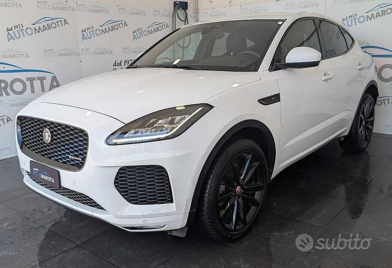 Usata Jaguar E-Pace Chequered Flag 180 CV (132 kW) 2021 Bianco SUV