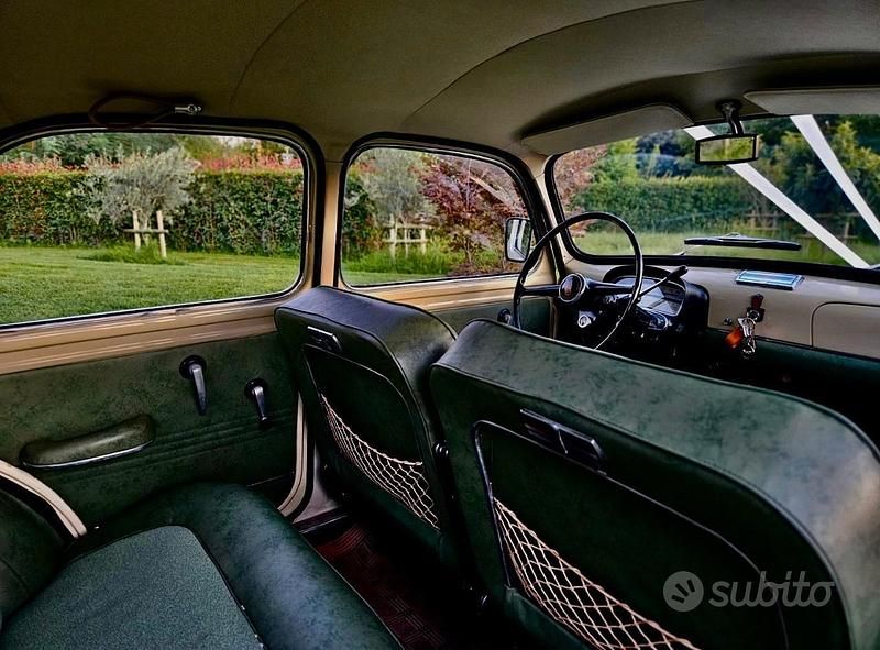 Usata Fiat 1100 1950 Giallo Berlina