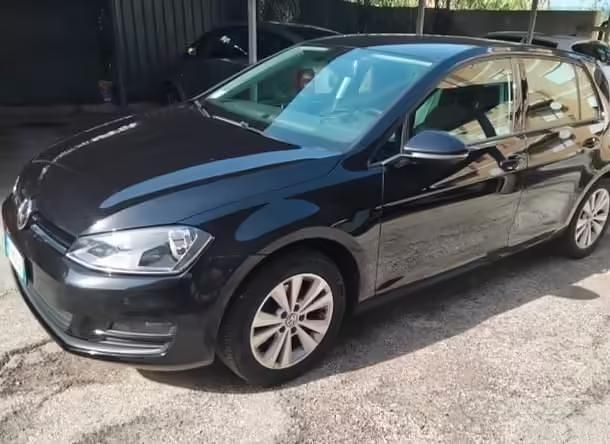 Usata VW Golf VII 110 CV (80 kW) 2017 Nero Berlina