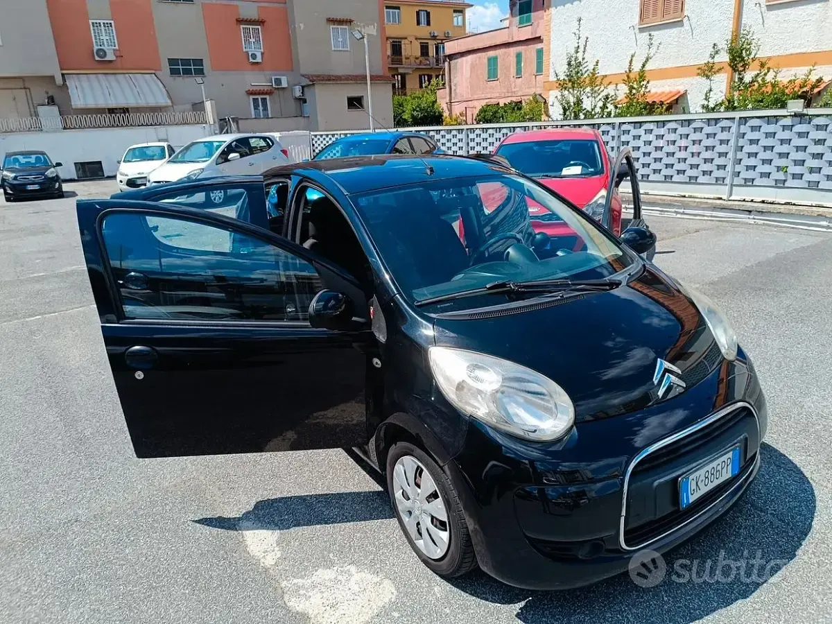 Usata Citroën C1 Seduction 68 CV (50 kW) 2012 Nero Utilitaria