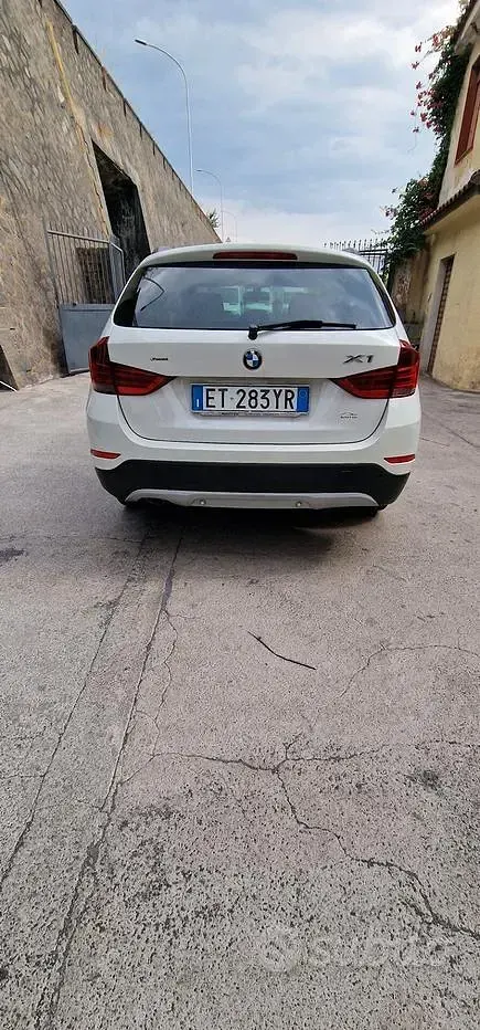 Usata BMW X1 Efficient Dynamics 116 CV (85 kW) 2014 Bianco SUV