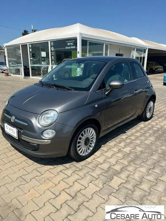 Usata Fiat 500 Lounge 68 CV (50 kW) 2014 Grigio Utilitaria
