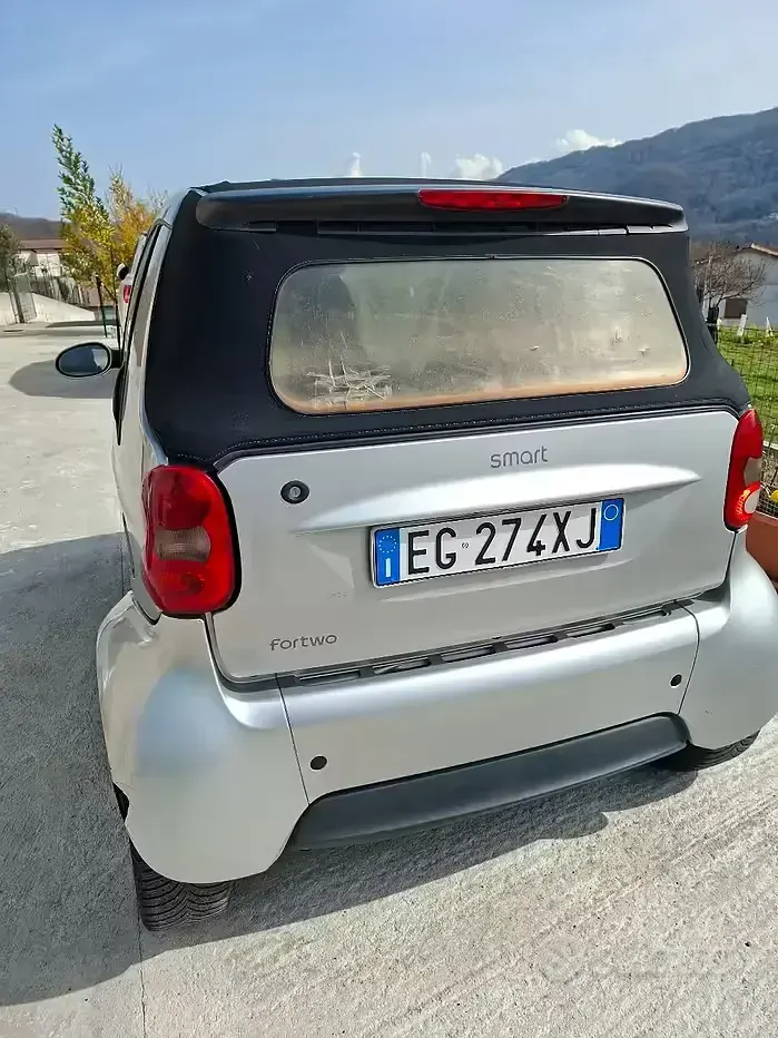 Usata Smart ForTwo Cabrio 61 CV (44 kW) 2004 Grigio Cabrio