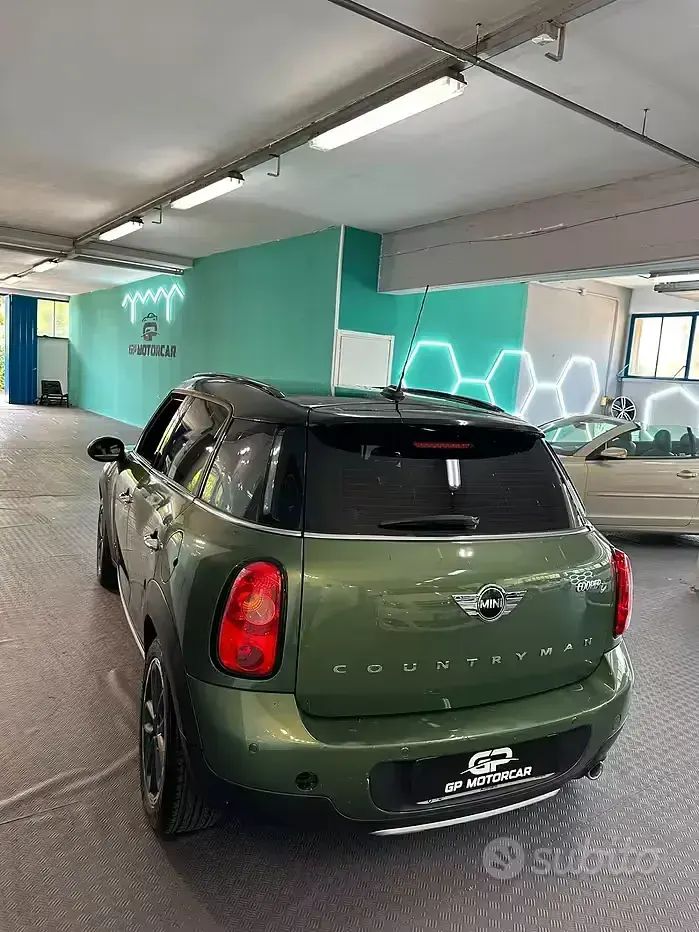 Usata Mini Cooper D Countryman Business 111 CV (81 kW) 2014 Verde SUV