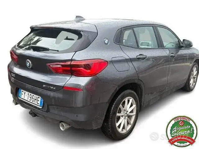 Usata BMW X2 Advantage 150 CV (110 kW) 2019 Grigio scuro SUV
