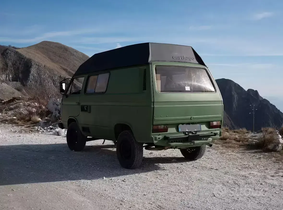 Usata VW T3 1987 Verde Furgone