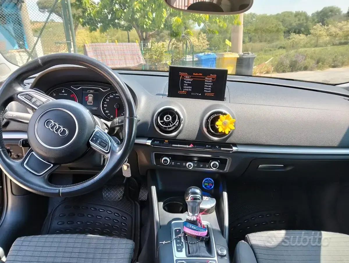 Usata Audi A3 102 CV (75 kW) 2014 Nero Berlina