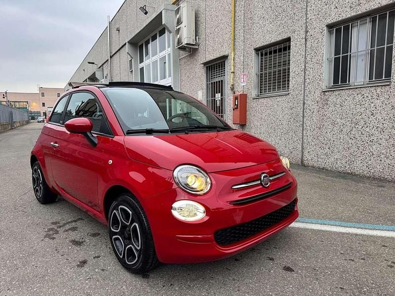 Usata Fiat 500C Red 69 CV (50 kW) 2026 Rosso Cabrio