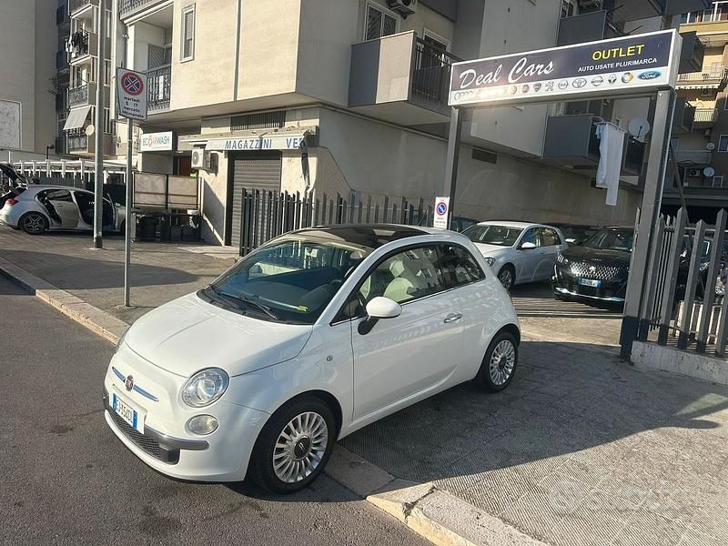 Usata Fiat 500 95 CV (69 kW) 2011 Bianco Berlina