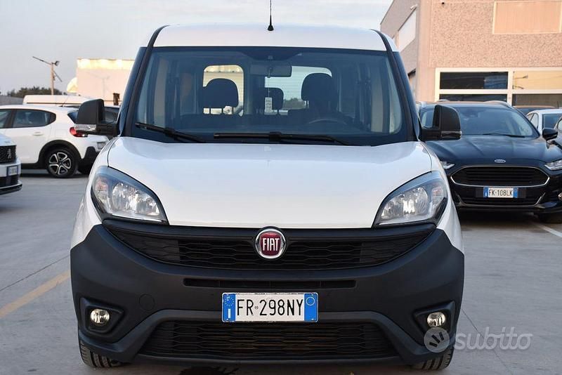 Usata Fiat Doblò 95 CV (69 kW) 2018 Bianco Monovolume