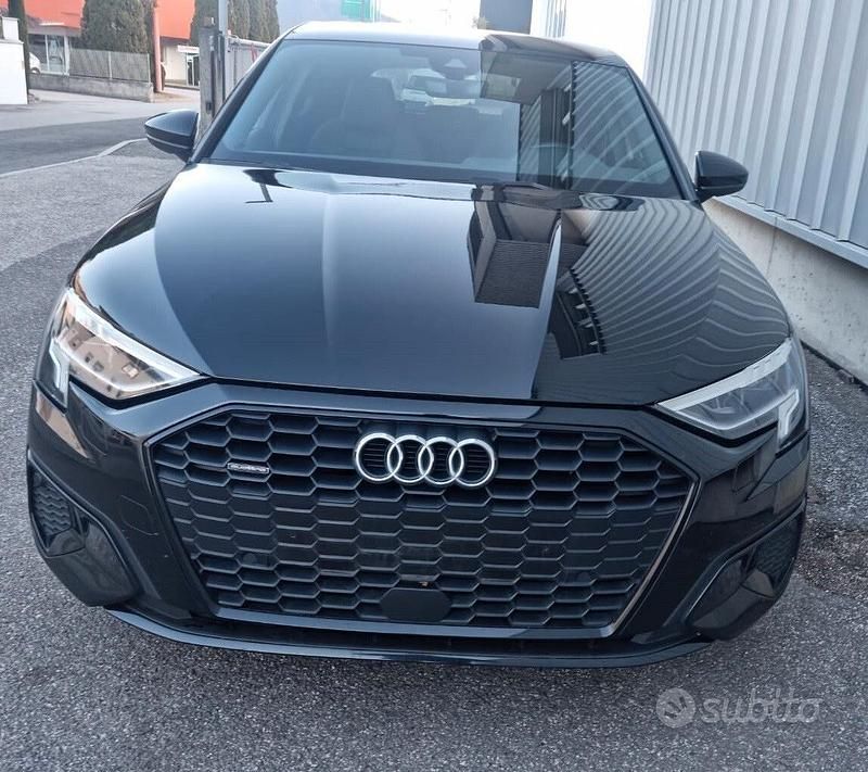 Usata Audi A3 S-Line 200 CV (147 kW) 2021 Nero Berlina