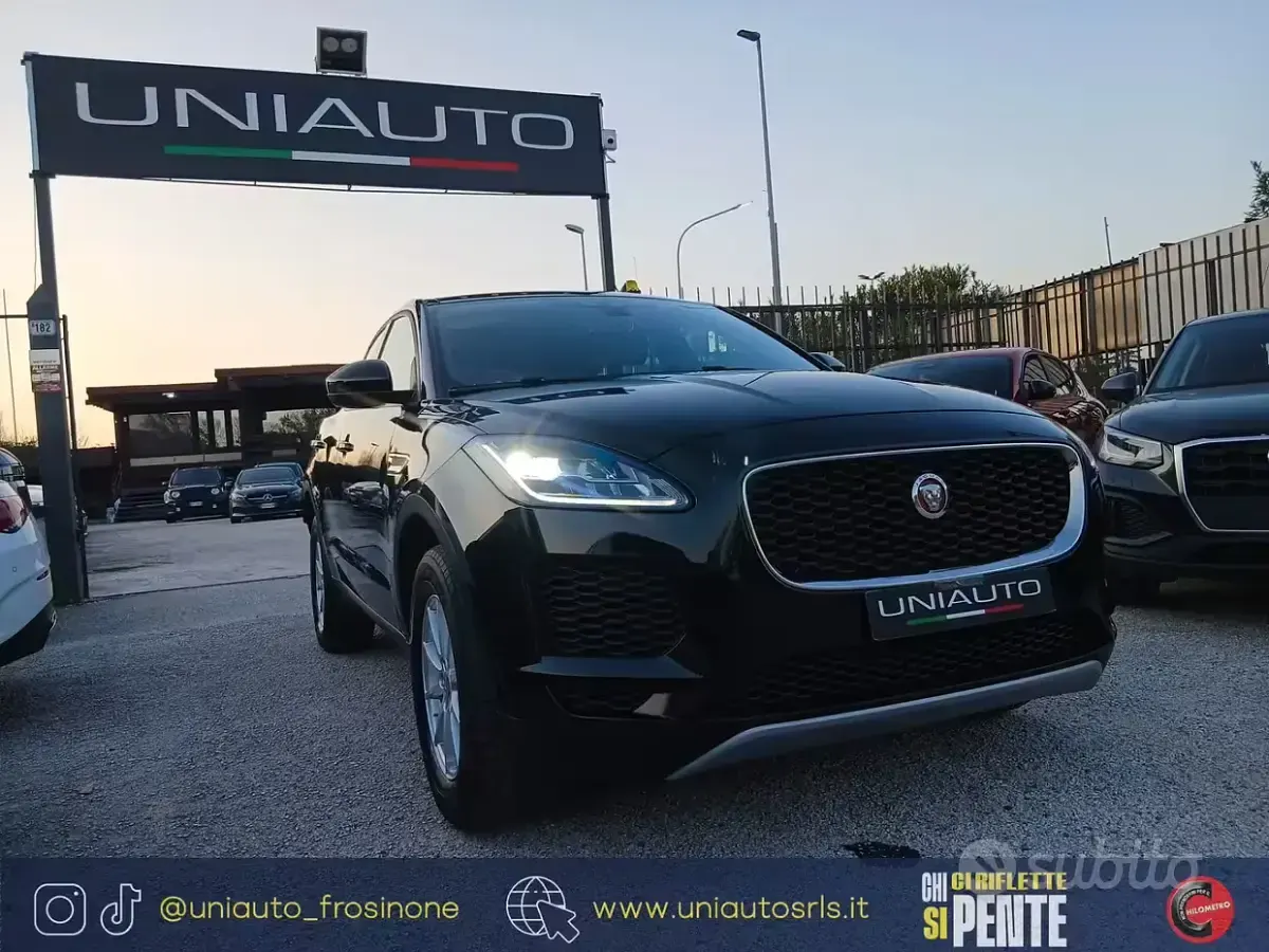 Usata Jaguar E-Pace 150 CV (110 kW) 2020 Nero SUV