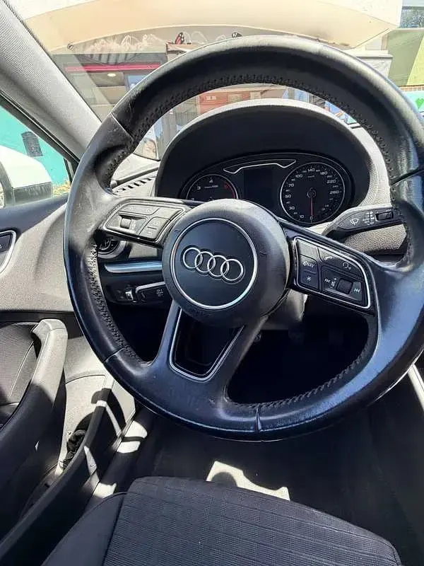 Usata Audi A3 Sport 110 CV (80 kW) 2017 Bianco Berlina
