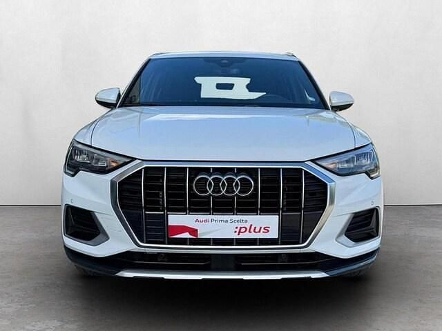 Usata Audi Q3 Advanced Plus 150 CV (110 kW) 2021 Bianco ghiaccio metallizzato SUV