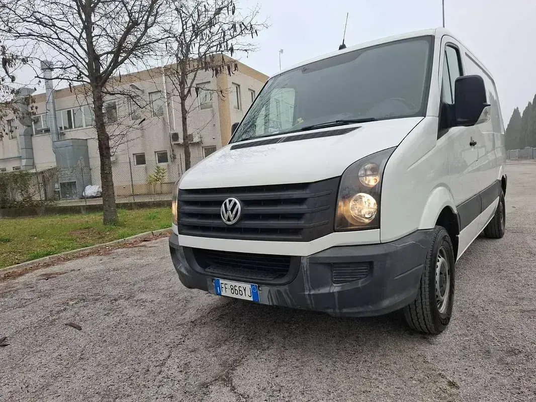 Usata VW Crafter 136 CV (100 kW) 2016 Bianco Furgone