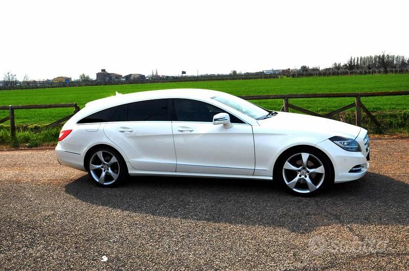 Usata Mercedes CLS250 Shooting Brake 204 CV (150 kW) 2014 Bianco Station wagon