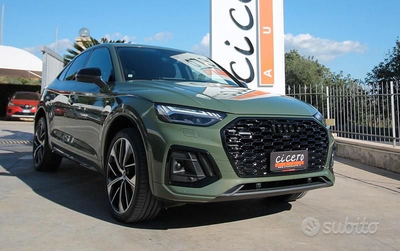Verde Usata 2023 Audi Q5 Ambiente SUV | 43.900 € (Buon prezzo) - Immagine 1/4
