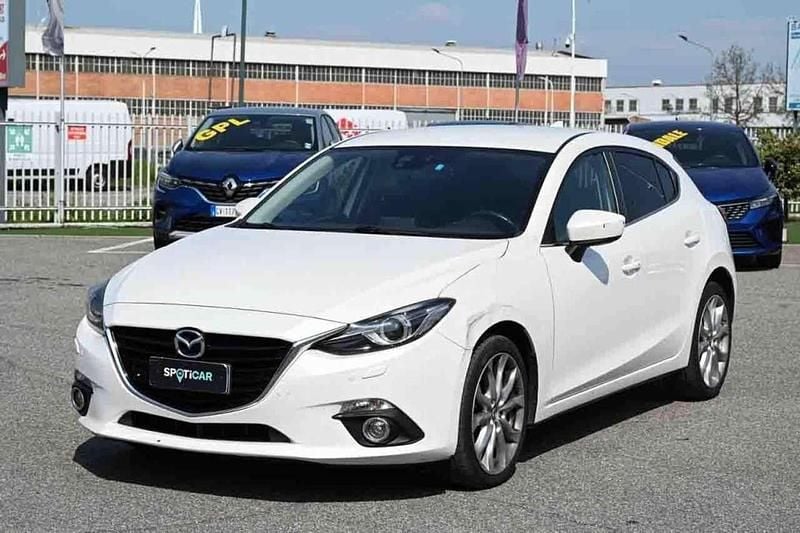 Usata Mazda 3 Exceed 105 CV (77 kW) 2017 Bianco Berlina