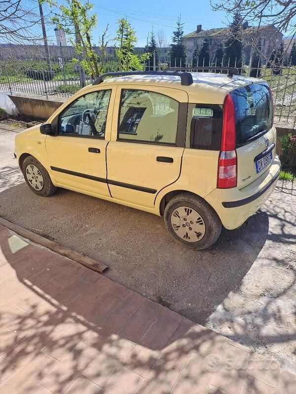 Usata Fiat Panda Dynamic 60 CV (44 kW) 2009 Giallo Utilitaria
