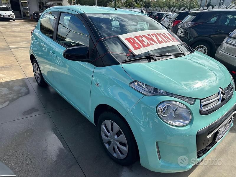Usata Citroën C1 Shine 72 CV (52 kW) 2018 Blu Utilitaria