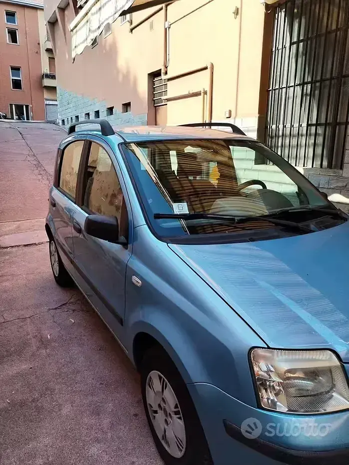 Usata Fiat Panda 54 CV (39 kW) 2005 Bluazzurro Utilitaria