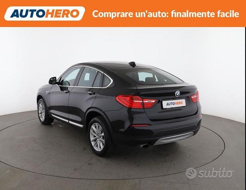 Usata BMW X4 xLine 184 CV (135 kW) 2017 Nero SUV