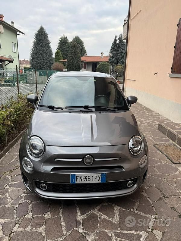 Usata Fiat 500S S 95 CV (69 kW) 2018 Grigio Utilitaria