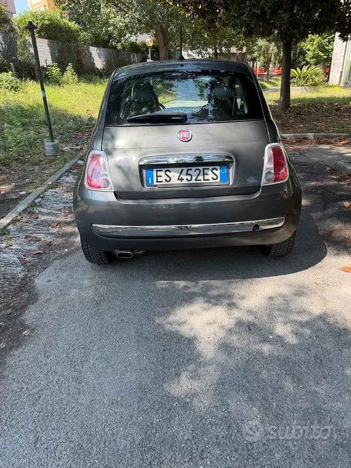 Usata Fiat 500 Lounge 69 CV (50 kW) 2013 Grigio Berlina