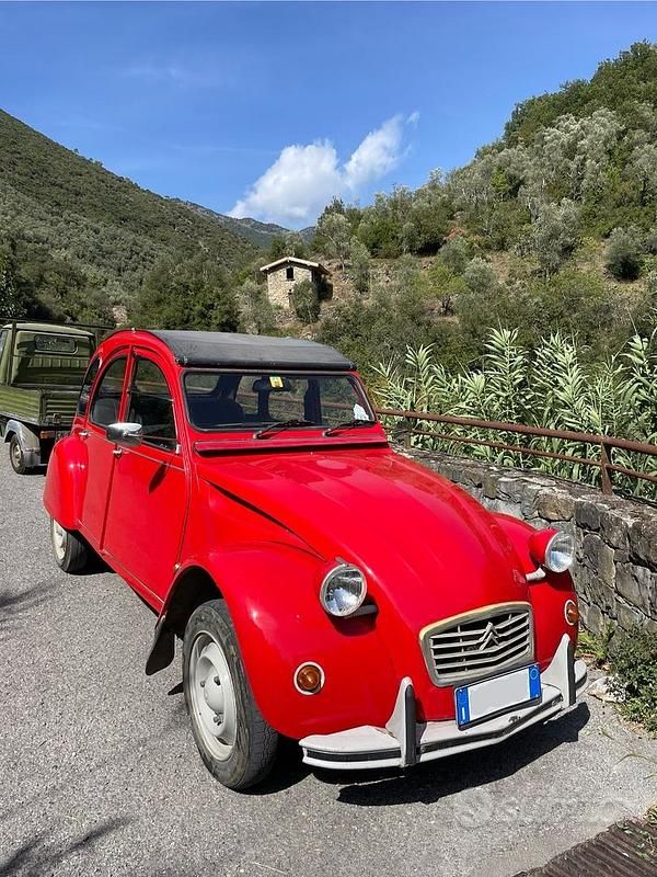 Usata Citroën 2CV 29 CV (21 kW) 1983 Rosso Berlina