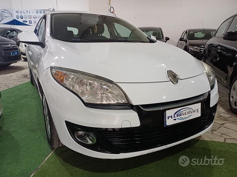Usata Renault Mégane GrandTour 110 CV (80 kW) 2013 Bianco Station wagon
