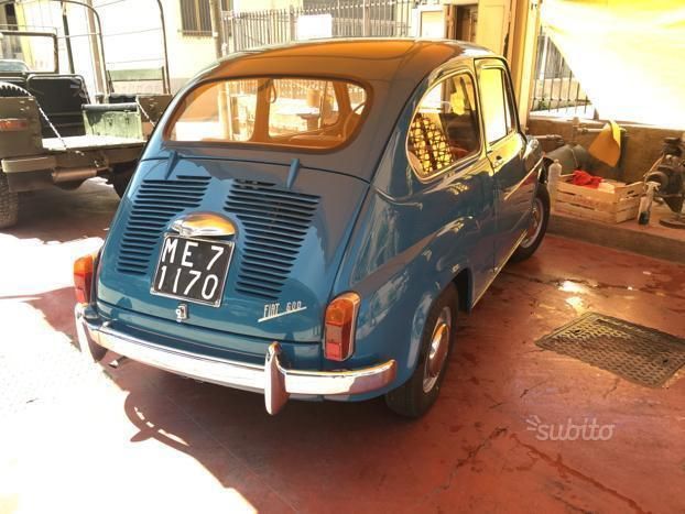 Sold Fiat 600 D'EPOCA - Anni 60 - used cars for sale