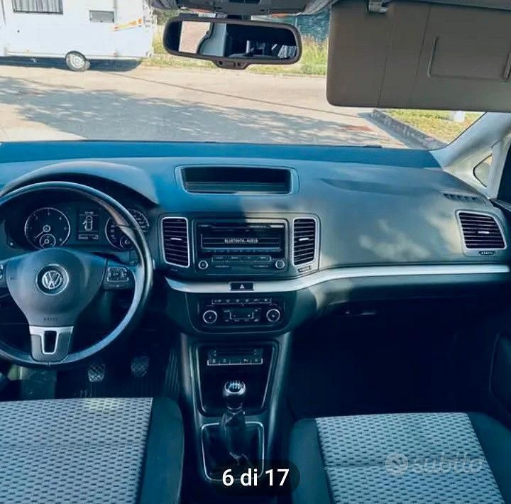 Usata VW Sharan 2011 Bianco Monovolume