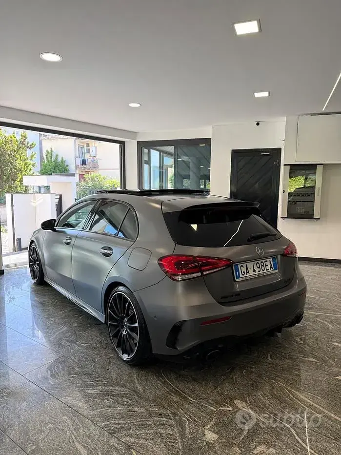 Usata Mercedes A200 AMG 306 CV (225 kW) 2020 Grigio Berlina