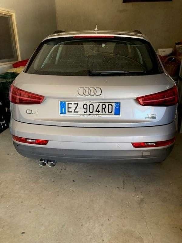 Usata Audi Q3 Sport 184 CV (135 kW) 2015 Argento SUV