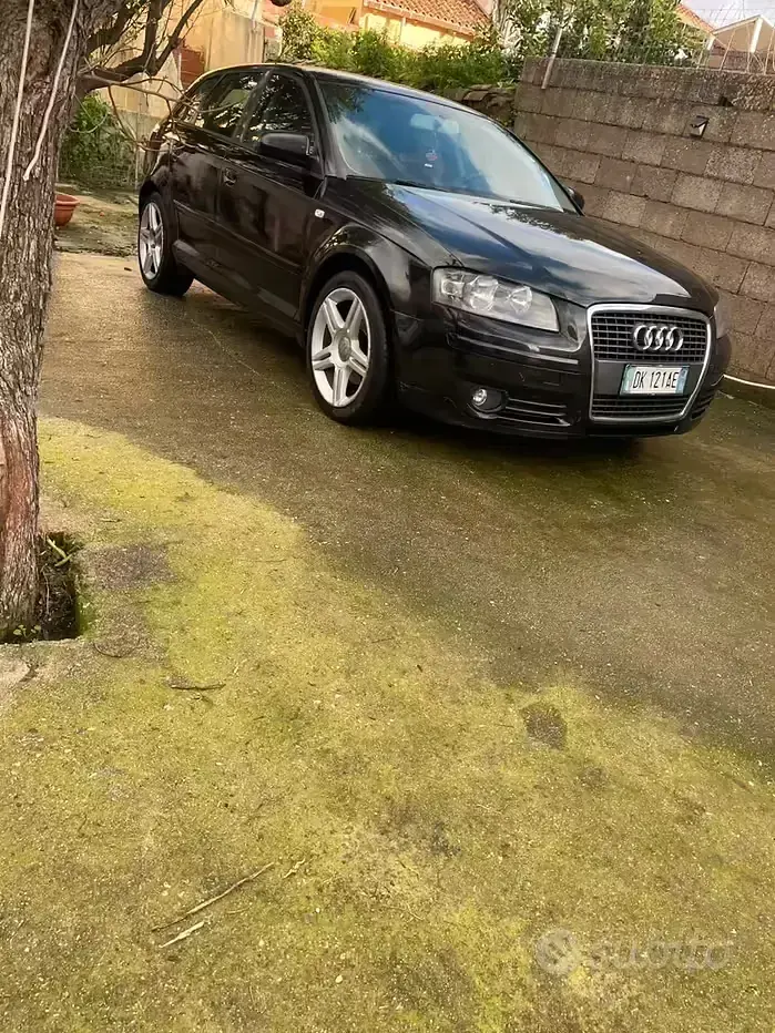 Usata Audi A3 140 CV (102 kW) 2007 Nero Utilitaria