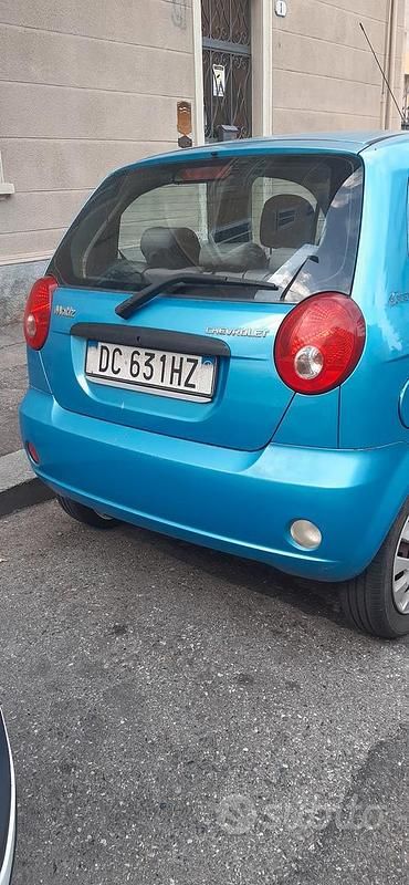 Usata Chevrolet Matiz 2006 Blu Utilitaria
