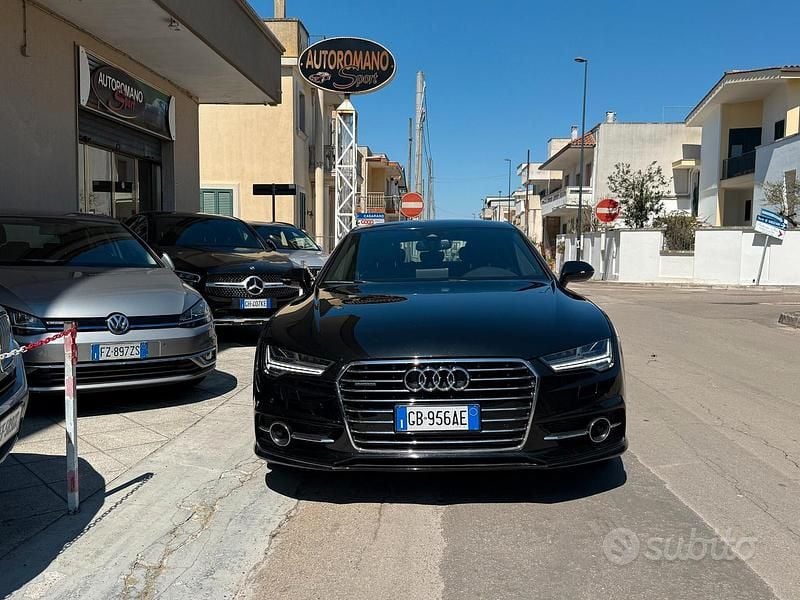 Usata Audi A7 Ambiente 272 CV (200 kW) 2017 Nero Utilitaria