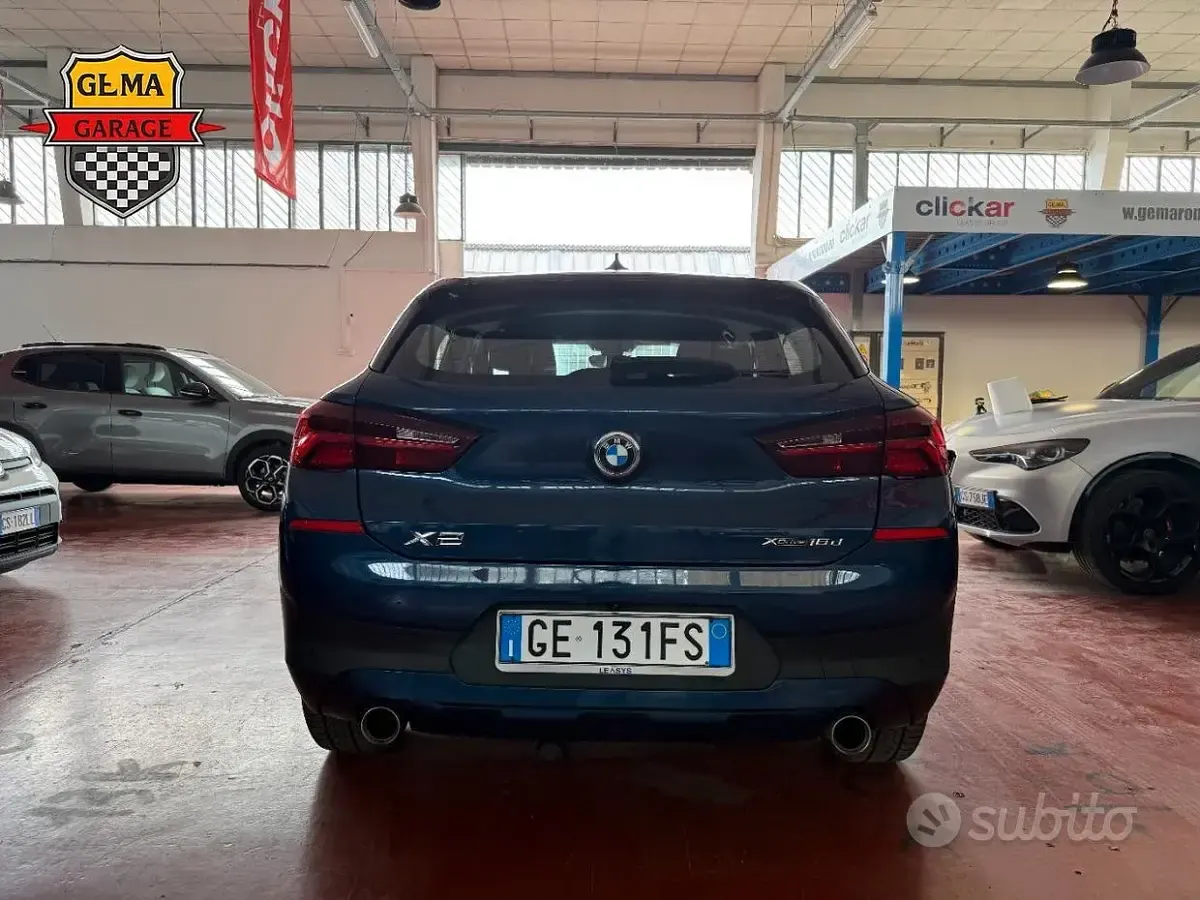 Usata BMW X2 Advantage 150 CV (110 kW) 2021 Blu SUV