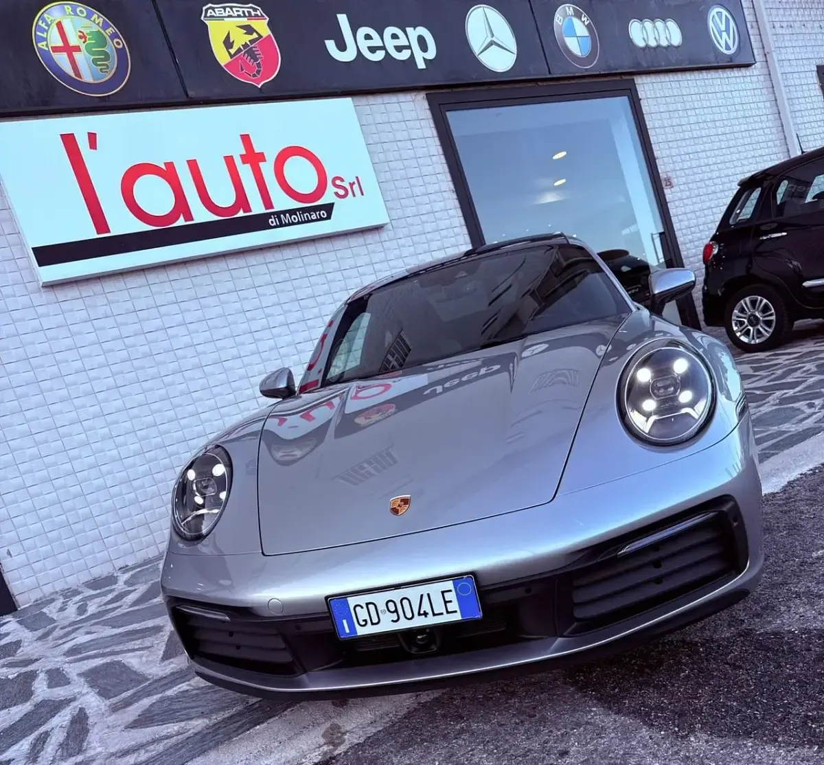 Usata Porsche 911 Carrera 4S 450 CV (330 kW) 2021 Argento Coupé